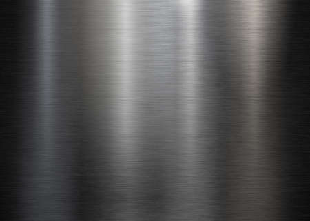 Black brushed metal plate or backgroundの写真素材