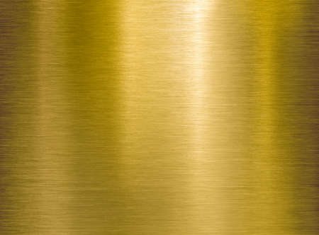 Gold or brass brushed metal textureの写真素材
