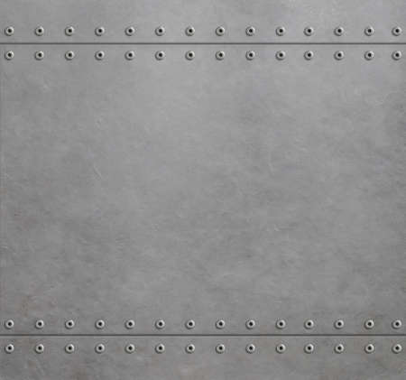 metal industrial background 3d illustrationの写真素材