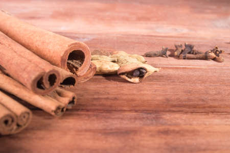 Cinnamon and anise , ingredients for preparation mulled wine