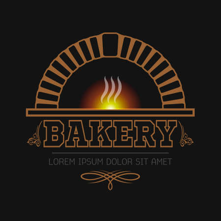 logo bakery  eps10のイラスト素材