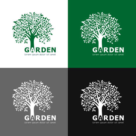 garden logo eps8のイラスト素材