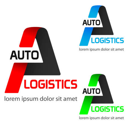 auto logistics logo eps8のイラスト素材