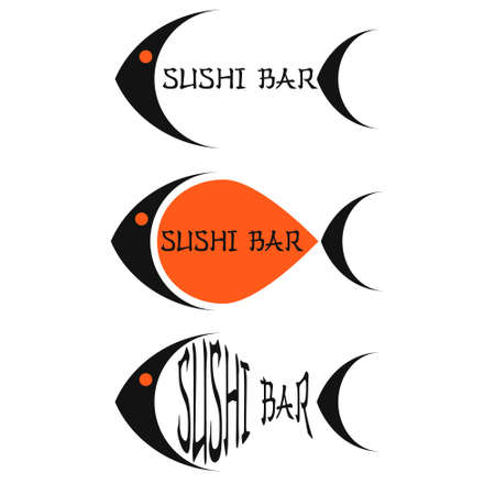 suchi bar logo eps8のイラスト素材
