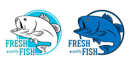 fresh fish eps8のイラスト素材