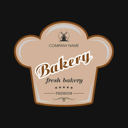 Bakery bread icon illustration.のイラスト素材