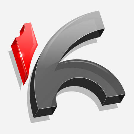 1k red black brand.のイラスト素材