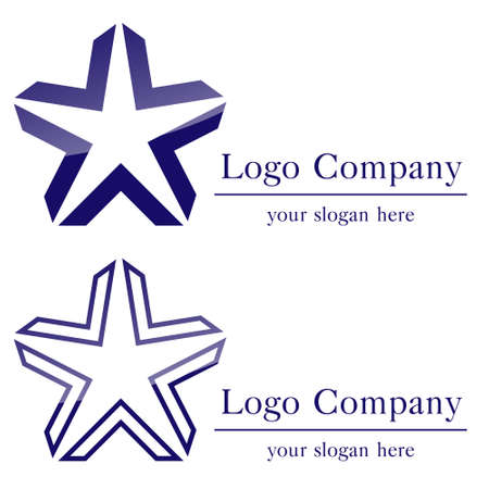 star logo company design eps10のイラスト素材