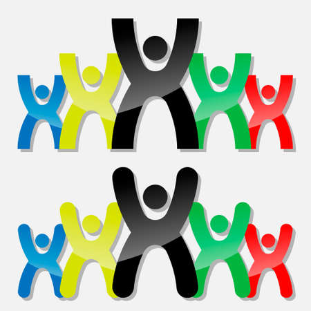 Icon competition games sportのイラスト素材