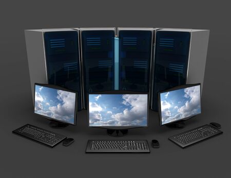 3d internet concept . 3d rendered illustrationの写真素材