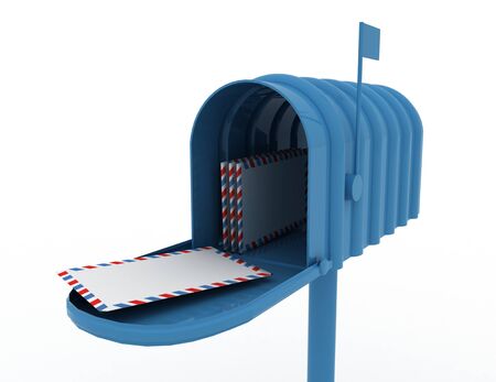mailbox conceptの写真素材