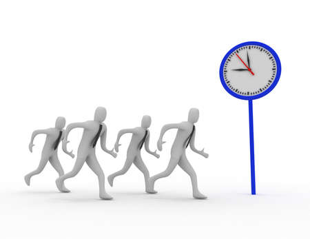 time conceptの写真素材