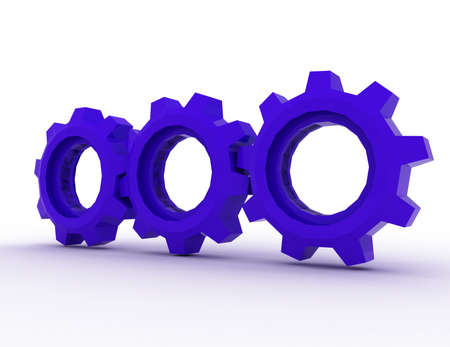 gears conceptの写真素材
