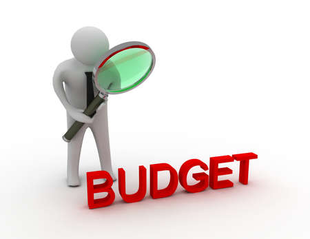 budget metaphorの写真素材