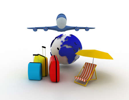 air travel concept