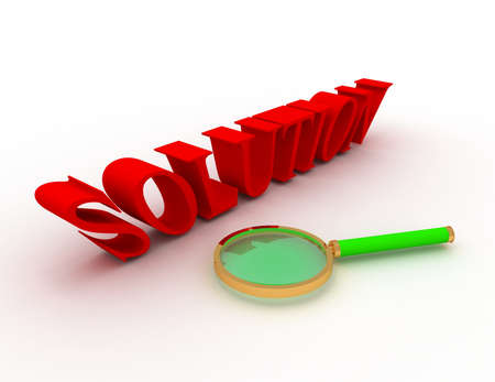 solution search concept