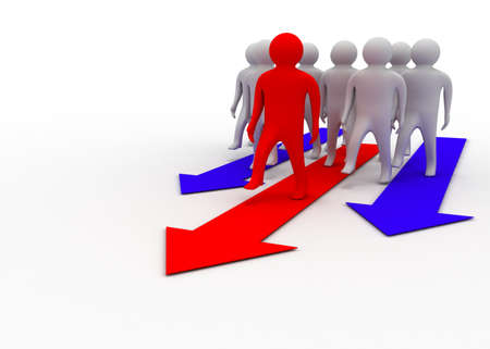 business leader concept