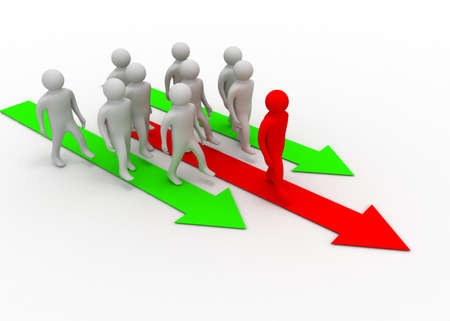 business leader conceptの写真素材