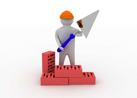 3d builderの写真素材