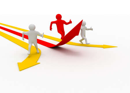 success way conceptの写真素材