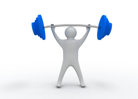 athlete conceptの写真素材