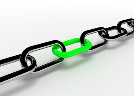 chain conceptの写真素材