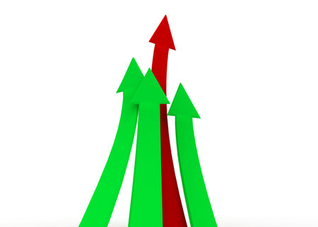 arrow business concept