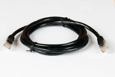 RJ-45 black patch cord