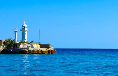 Odessa lighthouseの写真素材