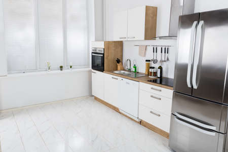 Interior View Of Modern Kitchen Interior At Homeの写真素材