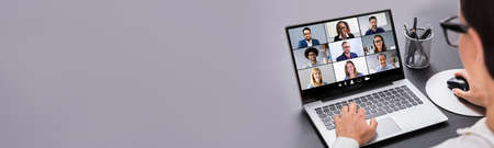 Work From Home Online Video Meeting Conference And Interview