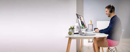 Work Home From Video Conferencing In Underwear