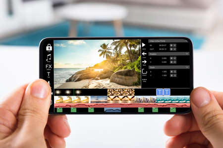 Editing Videos On Mobile Phone Using Video Editor App