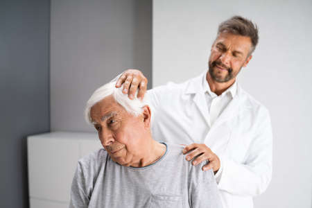 Physical Rehabilitation Therapy Exercise After Neck Injury