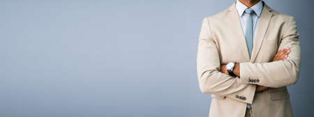 Young African American Accountant Or Law Attorneyの写真素材