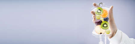 Iv Drip Vitamin Infusion Therapy Saline Bag