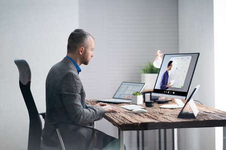 Online Virtual Lecture Webinar Or Training Tutorial