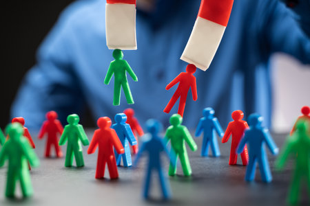 Attract Customers And Leads With Magnet. Lead Capture Conceptの写真素材