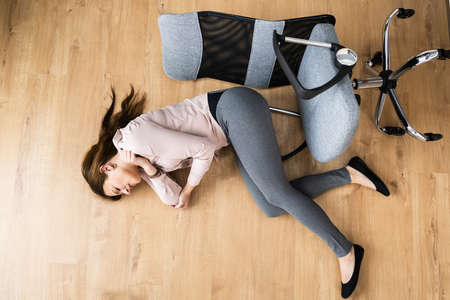 Slip Fall Office Chair Accident At Workplace