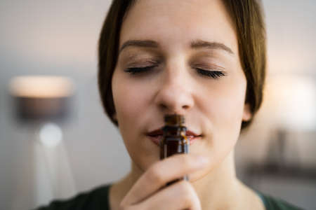 Aromatherapy Essential Oil Smell Therapy Herbal Treatmentの写真素材