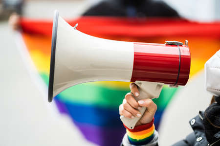 Gay Power And Pride LGBT Protest Outdoors