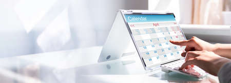 Digital Hybrid Tablet Executive Weekly Agenda Calendar