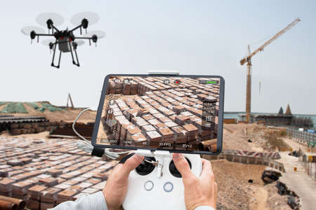 Unmanned Industrial Discovery And Photography Survey Using Drone