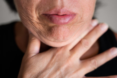 Face With Double Chin And Excess Fat