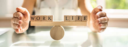 Life Balance And Employment Care And Protection Concept