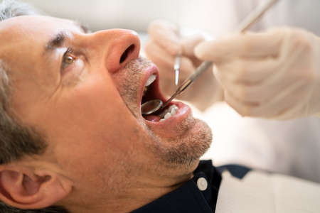 Dental Checkup And Dentistry Care By Dentistの写真素材