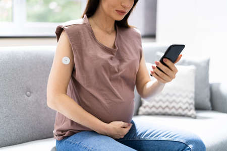 Continuous Glucose Monitor Blood Sugar Test Smart Phone App