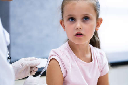 Kid Virus Vaccine Injection.
