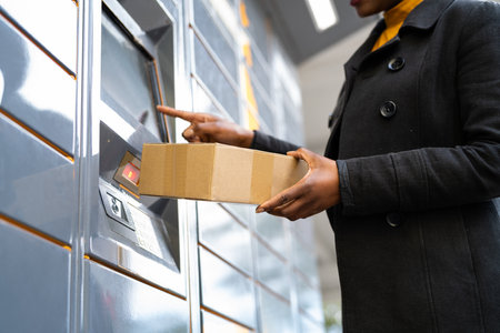 Self Service Automated Delivery Machine Or Postal Terminalの写真素材