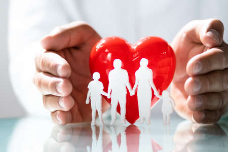 Health Insurance. Life Protected Medical Doctor. Welfare Coverの写真素材